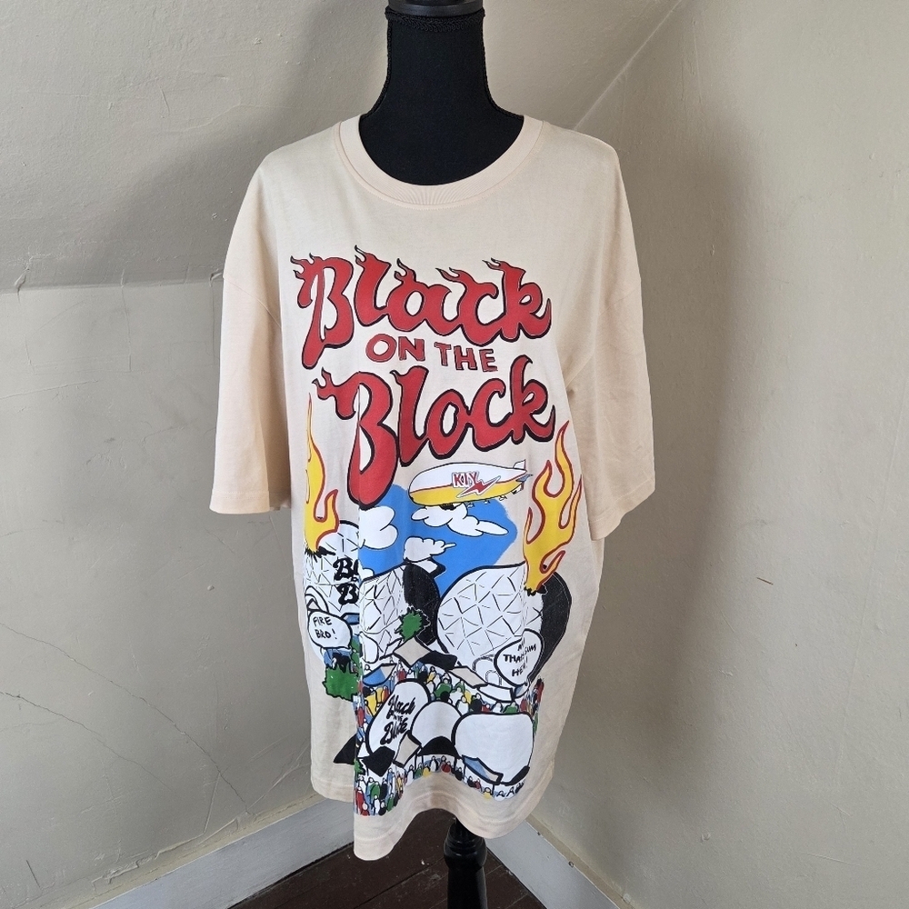 Kool By Kiy t-shirt "Black on the Block" Size XL